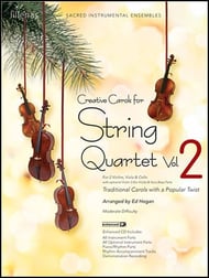 CREATIVE CAROLS #2 STRING QUARTET cover Thumbnail